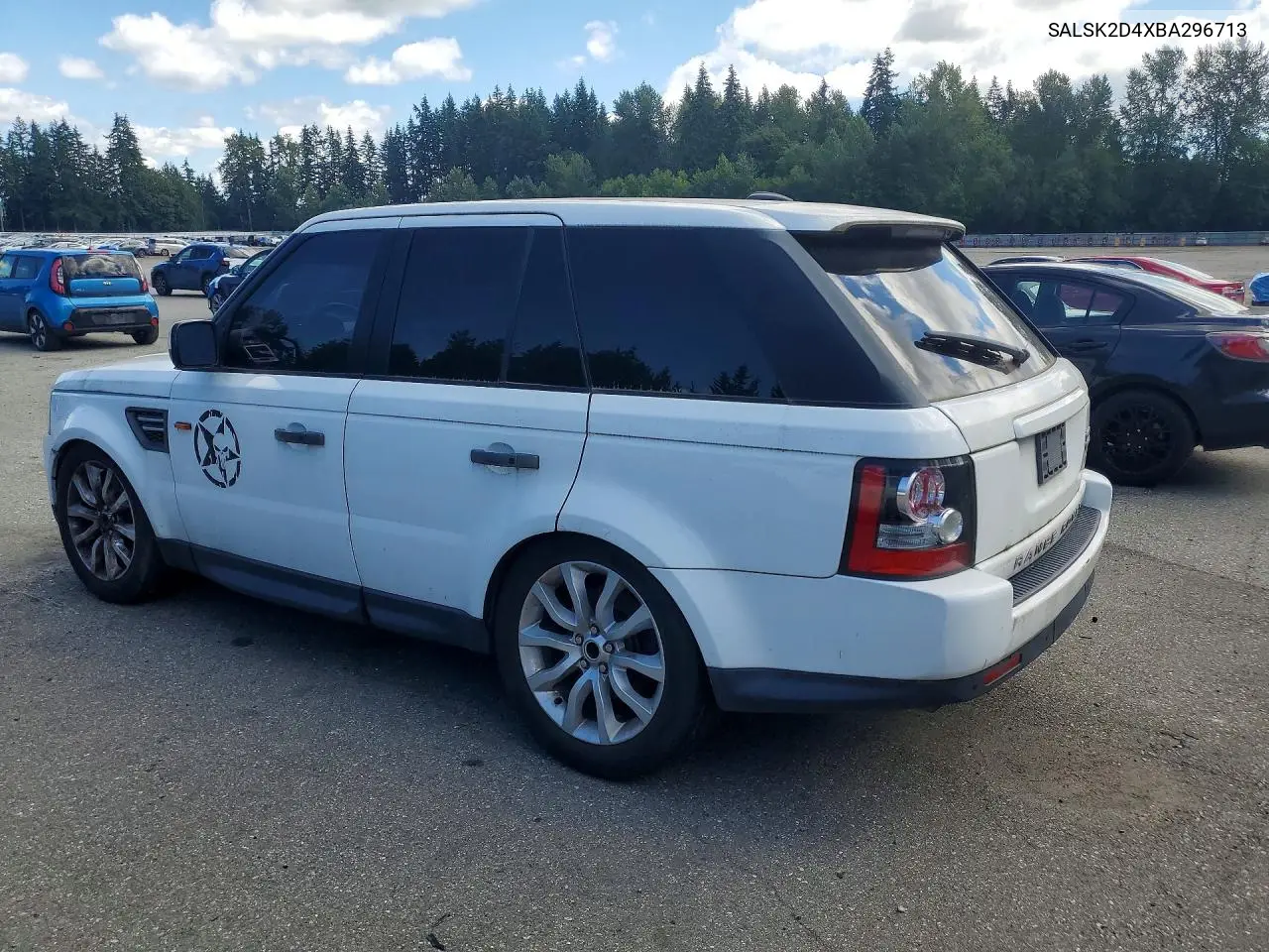 2011 Land Rover Range Rover Sport Lux VIN: SALSK2D4XBA296713 Lot: 60654946
