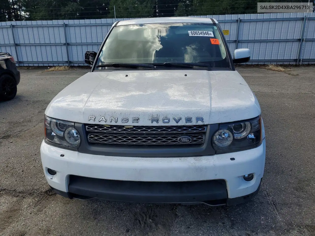 2011 Land Rover Range Rover Sport Lux VIN: SALSK2D4XBA296713 Lot: 60654946