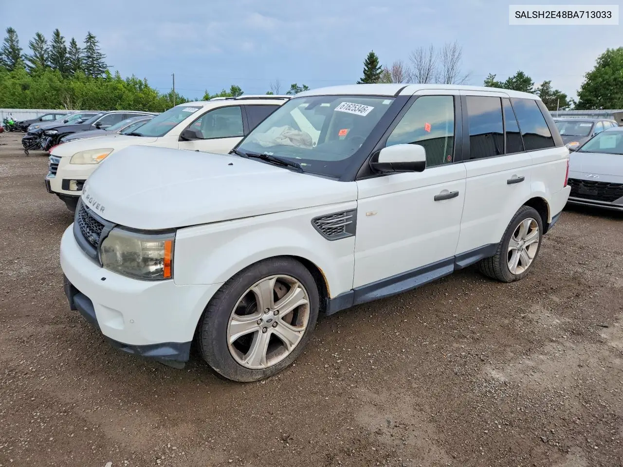 2011 Land Rover Range Rover Sport Sc VIN: SALSH2E48BA713033 Lot: 61625346