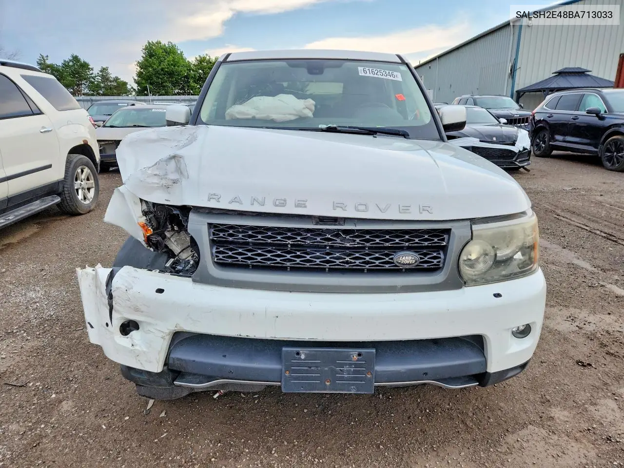 2011 Land Rover Range Rover Sport Sc VIN: SALSH2E48BA713033 Lot: 61625346