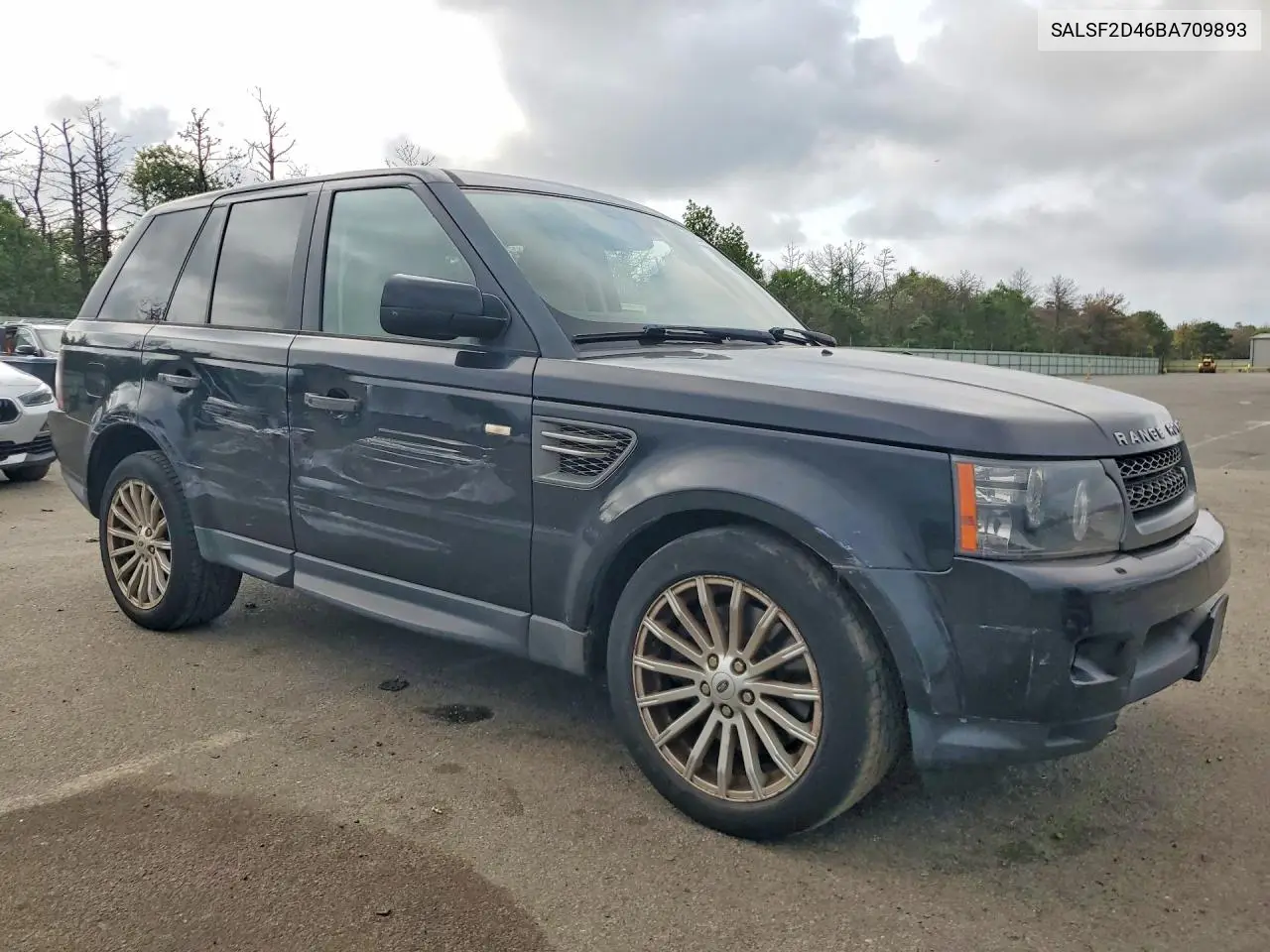 2011 Land Rover Range Rover Sport Hse VIN: SALSF2D46BA709893 Lot: 62070606