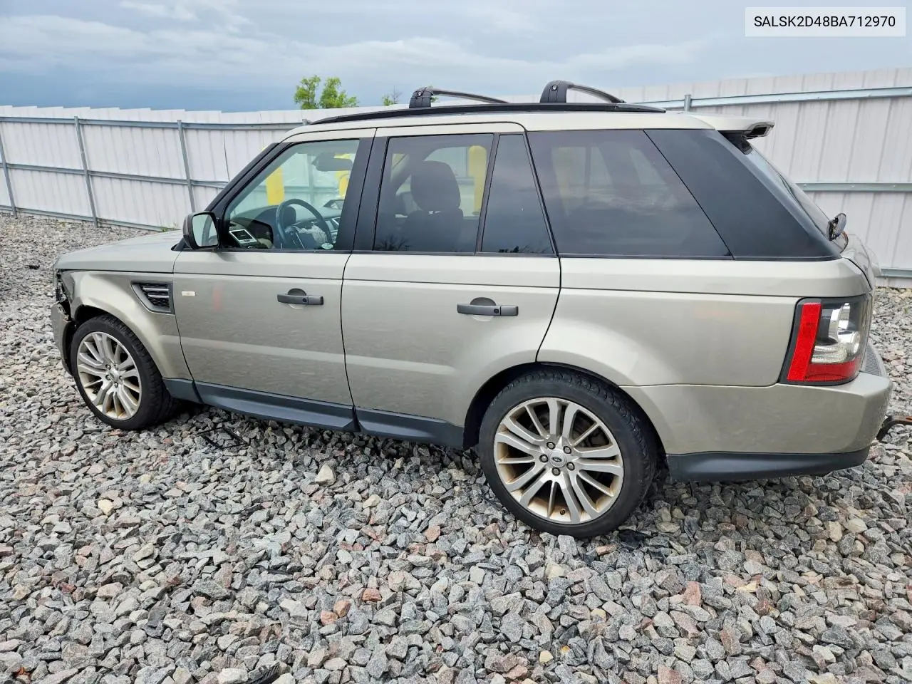 2011 Land Rover Range Rover Sport Lux VIN: SALSK2D48BA712970 Lot: 85604325