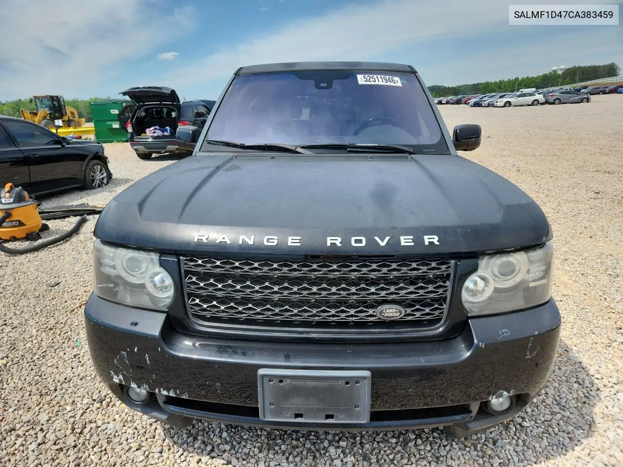2012 Land Rover Range Rover Hse Luxury VIN: SALMF1D47CA383459 Lot: 52511946