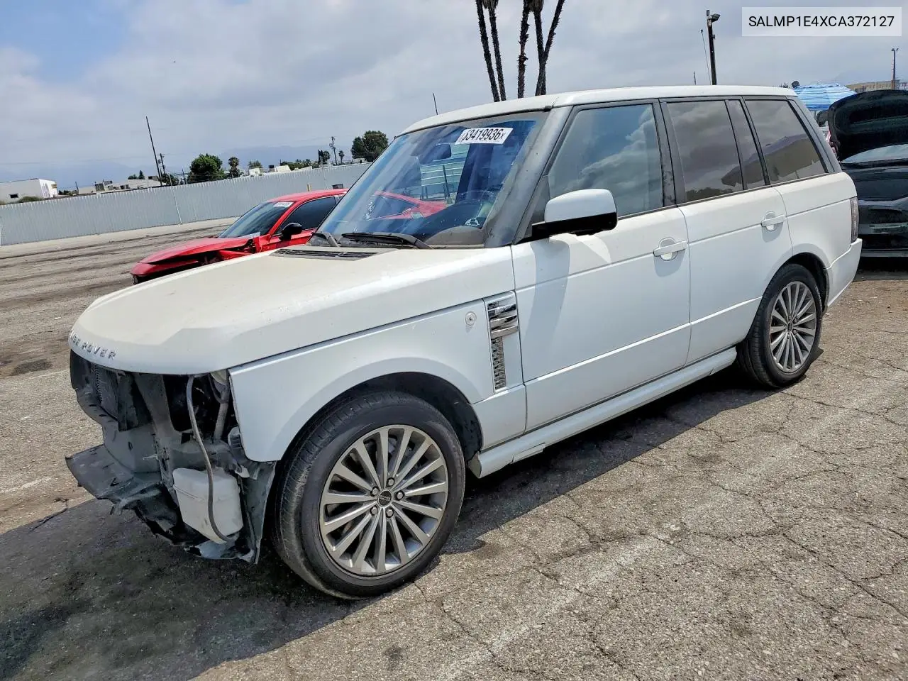 2012 Land Rover Range Rover Autobiography VIN: SALMP1E4XCA372127 Lot: 53419936