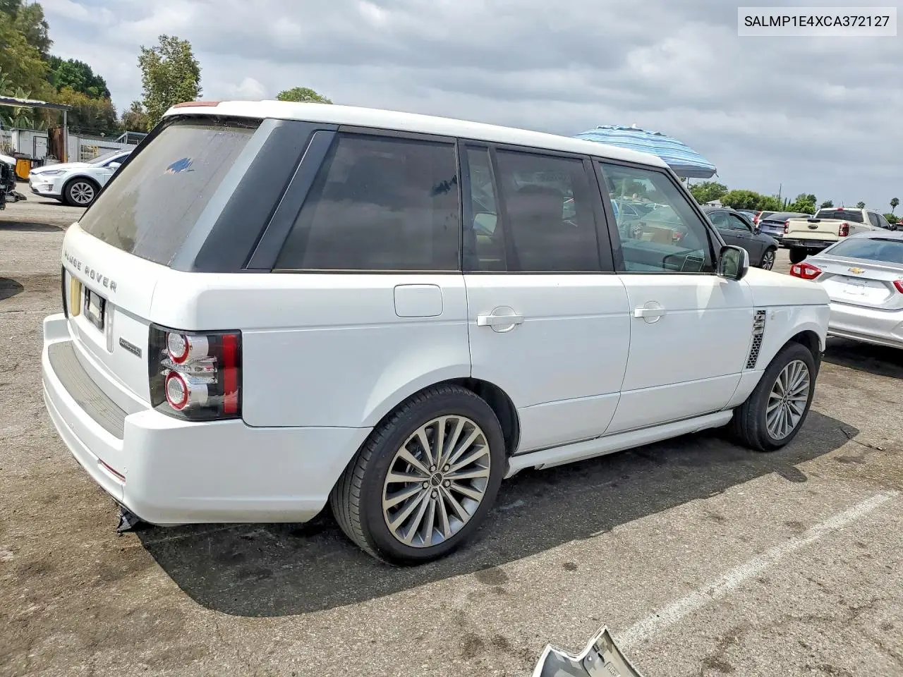 2012 Land Rover Range Rover Autobiography VIN: SALMP1E4XCA372127 Lot: 53419936