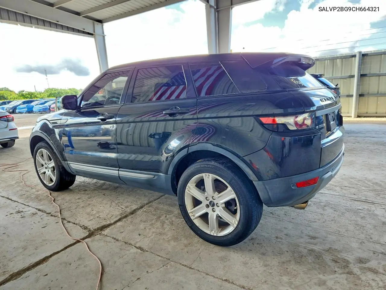 2012 Land Rover Range Rover Evoque Pure Plus VIN: SALVP2BG9CH664321 Lot: 55113486