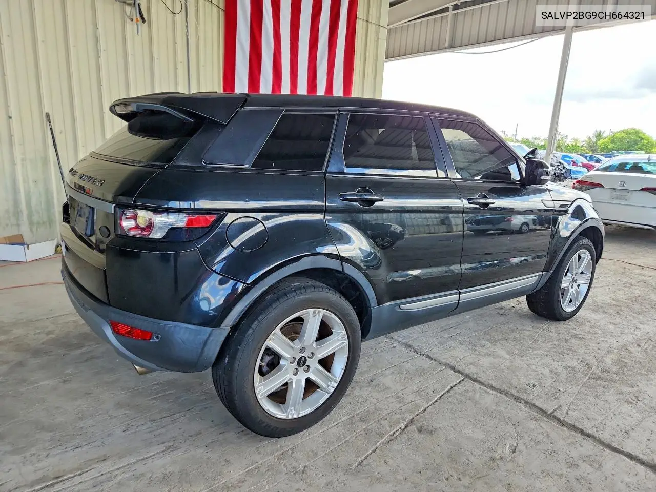 2012 Land Rover Range Rover Evoque Pure Plus VIN: SALVP2BG9CH664321 Lot: 55113486