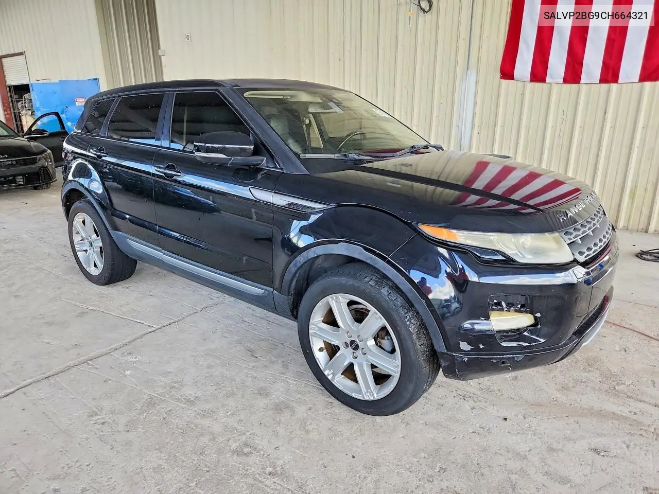 2012 Land Rover Range Rover Evoque Pure Plus VIN: SALVP2BG9CH664321 Lot: 55113486