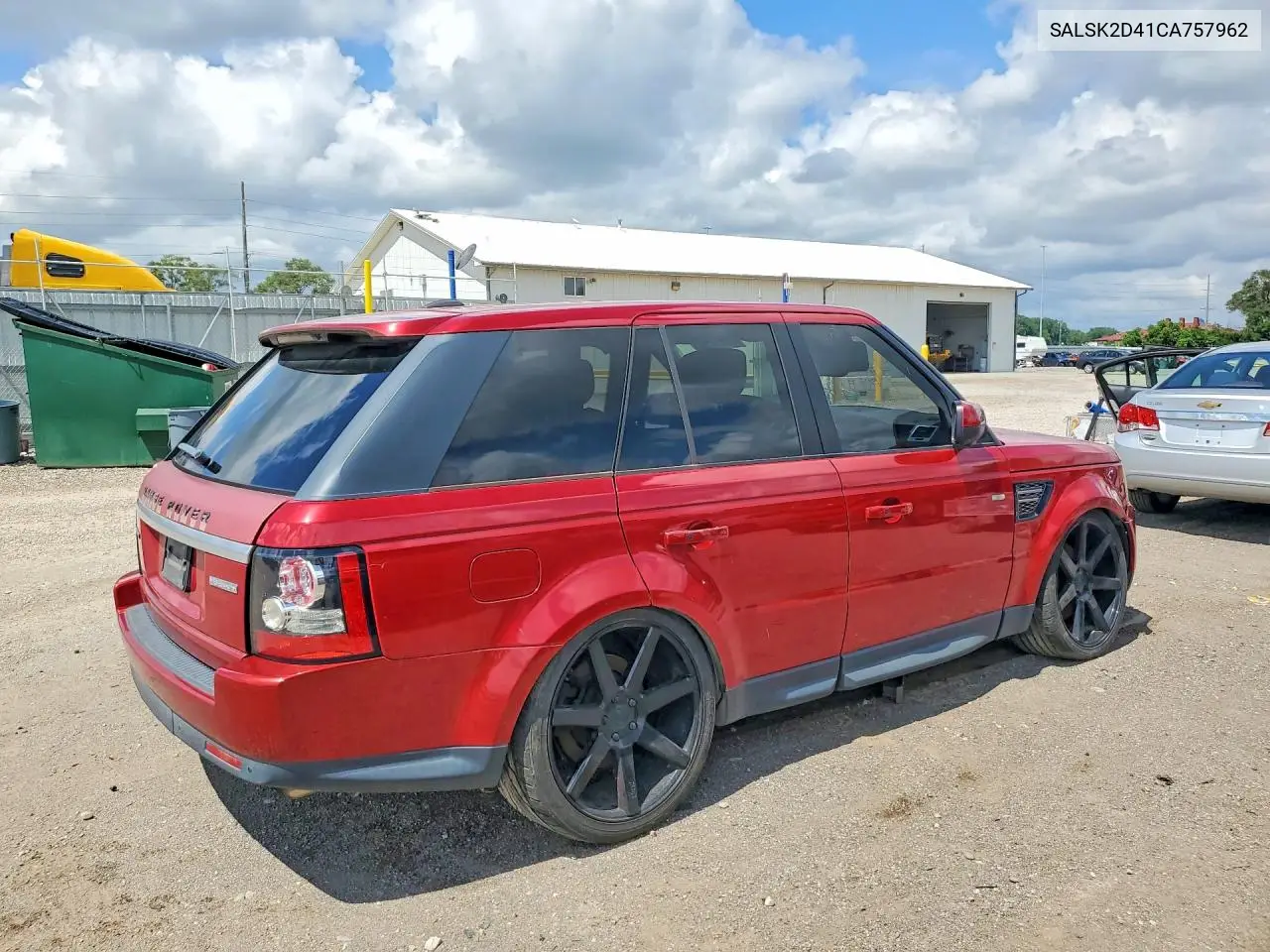 2012 Land Rover Range Rover Sport Hse Luxury VIN: SALSK2D41CA757962 Lot: 56530166