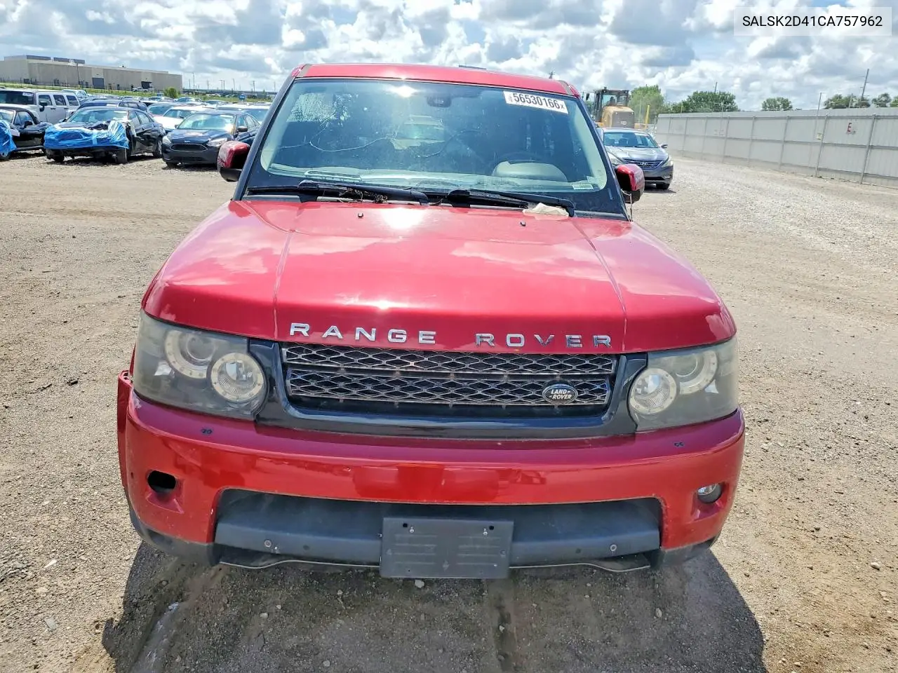 2012 Land Rover Range Rover Sport Hse Luxury VIN: SALSK2D41CA757962 Lot: 56530166