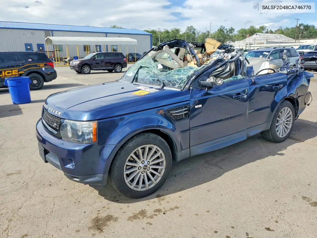 2012 Land Rover Range Rover Sport Hse VIN: SALSF2D48CA746770 Lot: 57477416