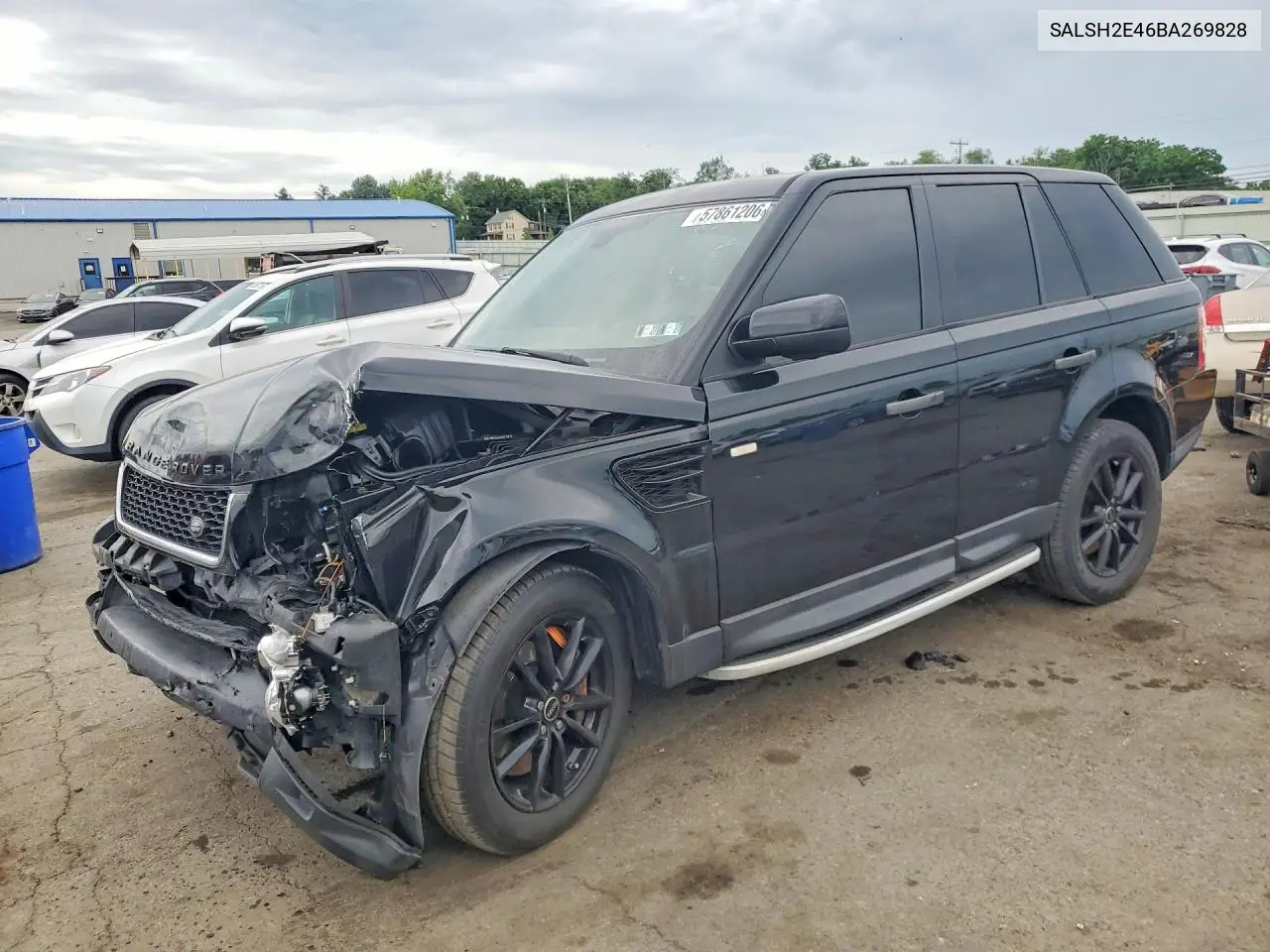 2012 Land Rover Rangerover VIN: SALSH2E46BA269828 Lot: 57861206
