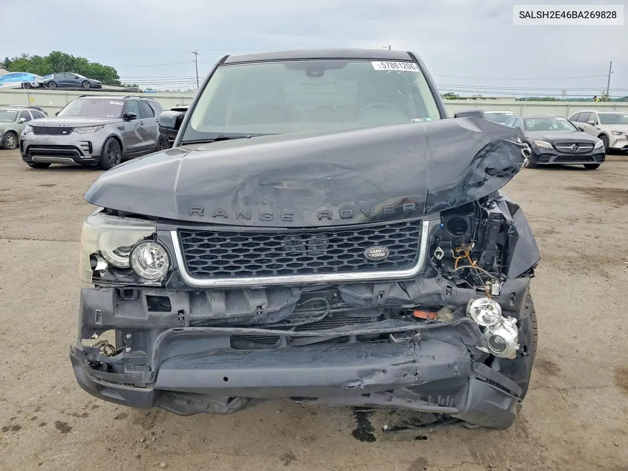 2012 Land Rover Rangerover VIN: SALSH2E46BA269828 Lot: 57861206