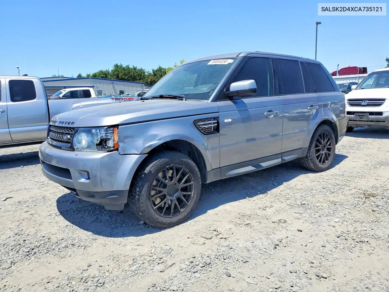 2012 Land Rover Range Rover Sport Hse Luxury VIN: SALSK2D4XCA735121 Lot: 58084056