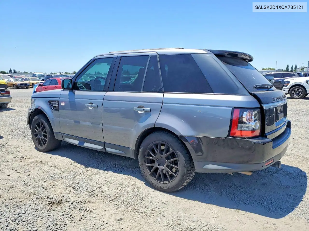 2012 Land Rover Range Rover Sport Hse Luxury VIN: SALSK2D4XCA735121 Lot: 58084056
