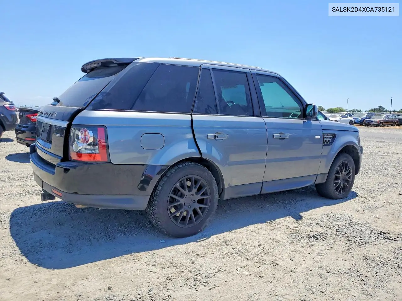 2012 Land Rover Range Rover Sport Hse Luxury VIN: SALSK2D4XCA735121 Lot: 58084056