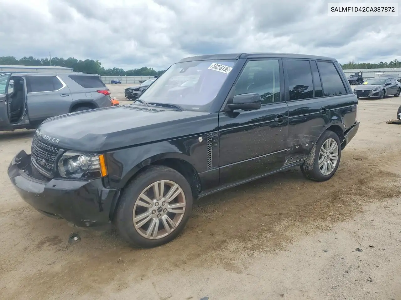 2012 Land Rover Rangerover VIN: SALMF1D42CA387872 Lot: 58256136