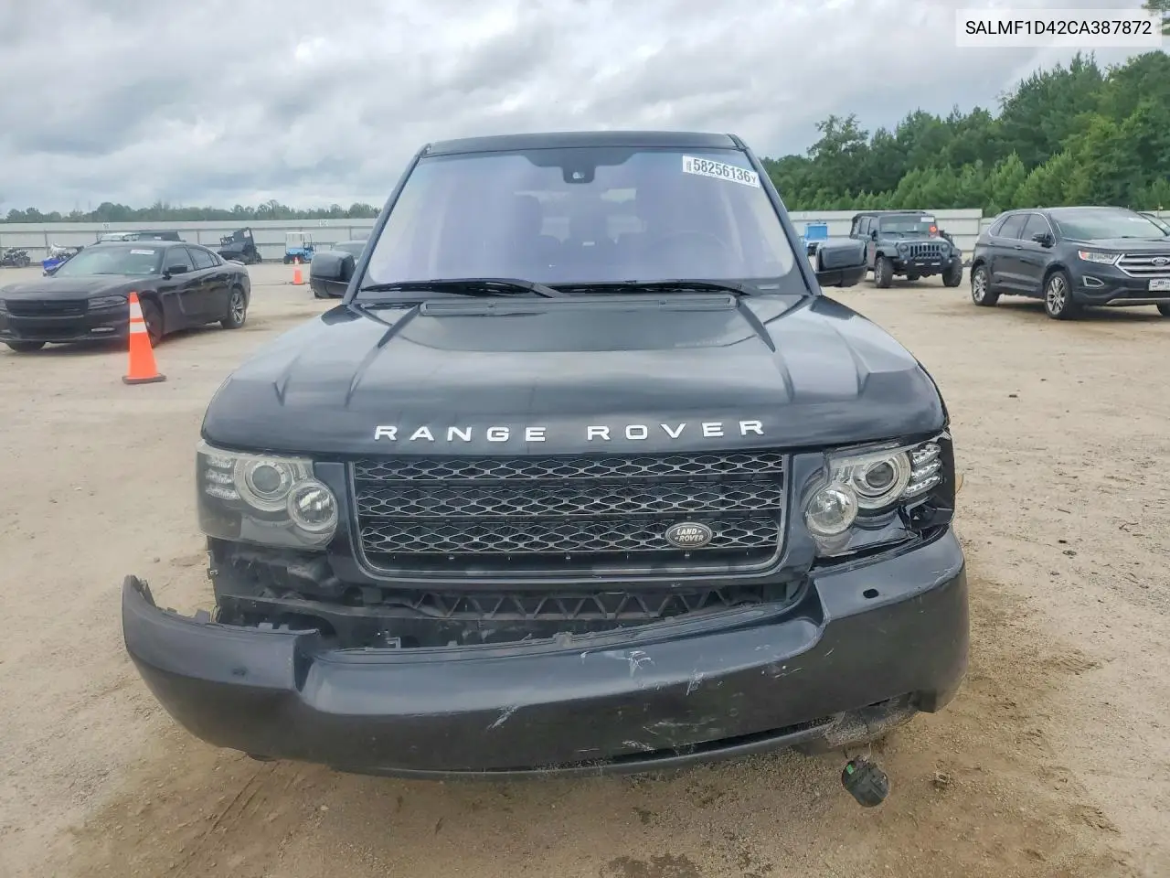2012 Land Rover Rangerover VIN: SALMF1D42CA387872 Lot: 58256136