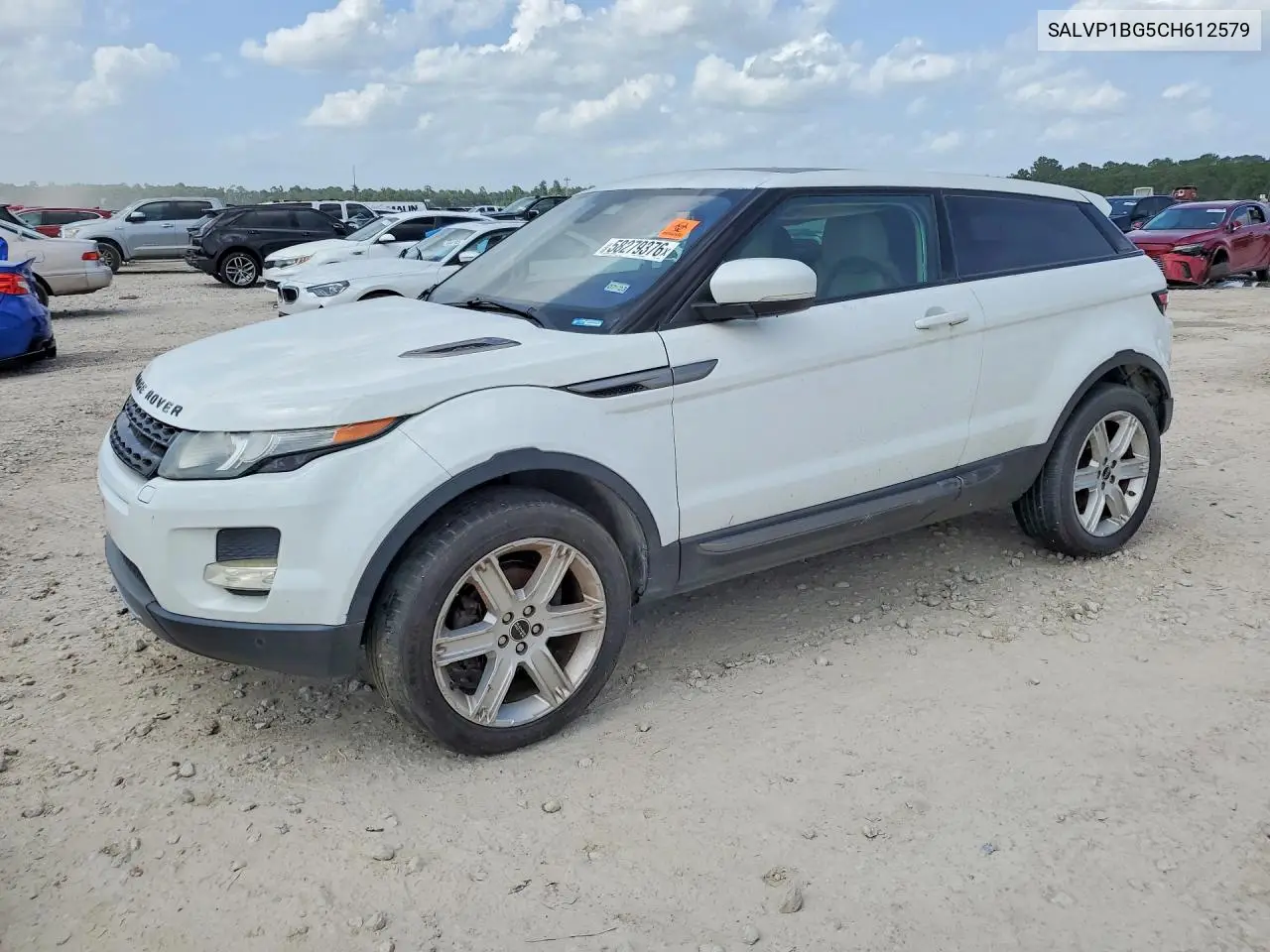 2012 Land Rover Range Rover Evoque Pure Plus VIN: SALVP1BG5CH612579 Lot: 58279376
