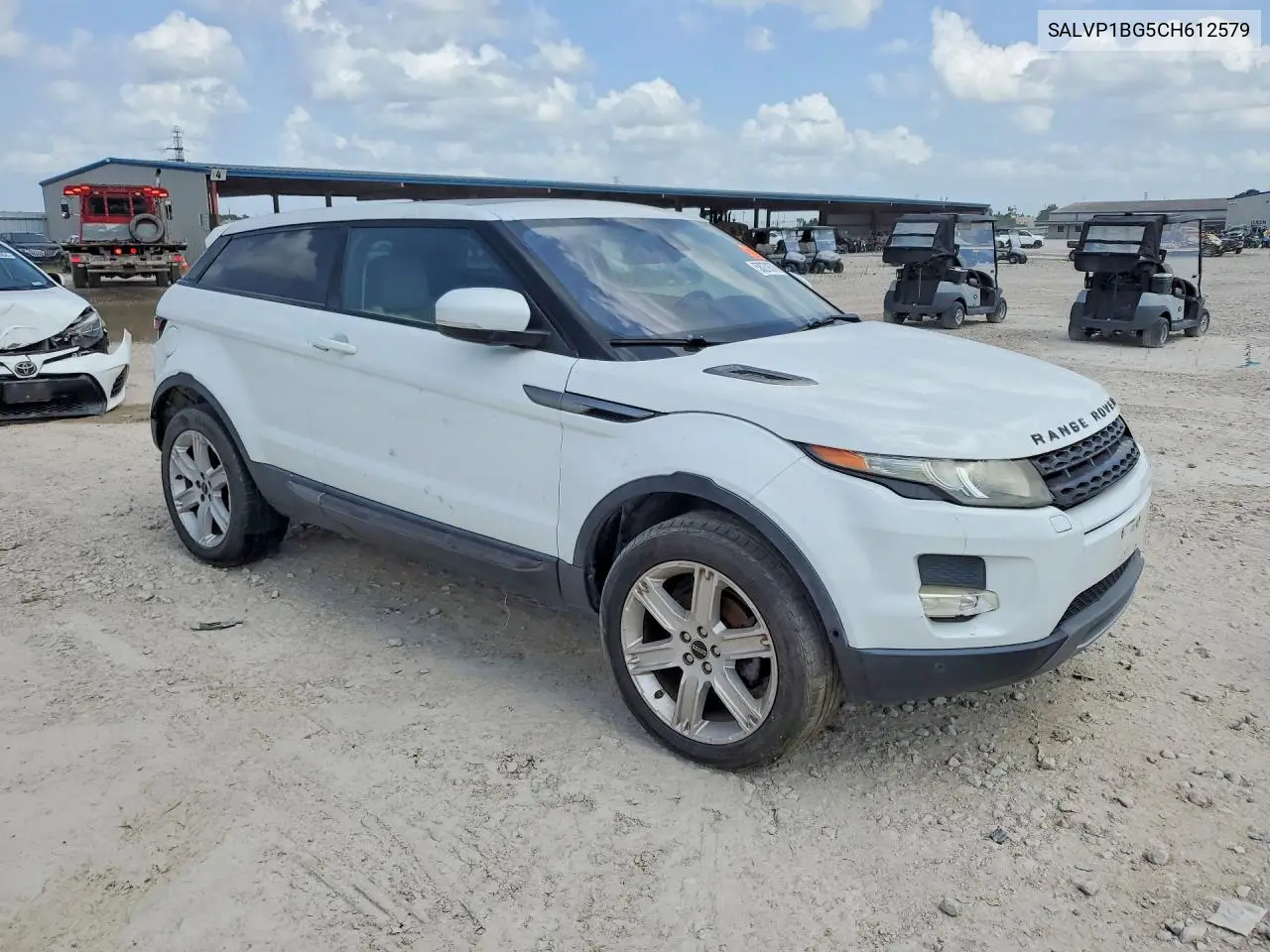 2012 Land Rover Range Rover Evoque Pure Plus VIN: SALVP1BG5CH612579 Lot: 58279376