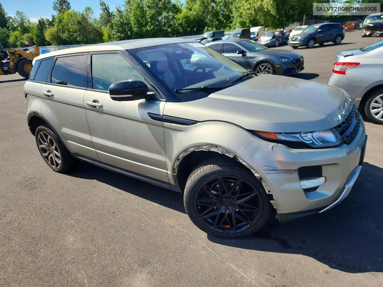 2012 Land Rover Range Rover Evoque Dynamic Premium VIN: SALVT2BG6CH669908 Lot: 58433516