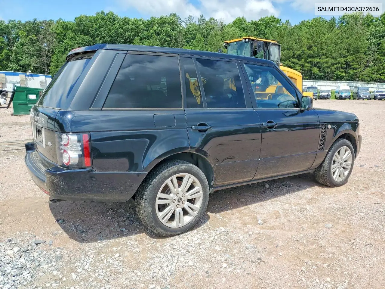 2012 Land Rover Range Rover Hse Luxury VIN: SALMF1D43CA372636 Lot: 58952986