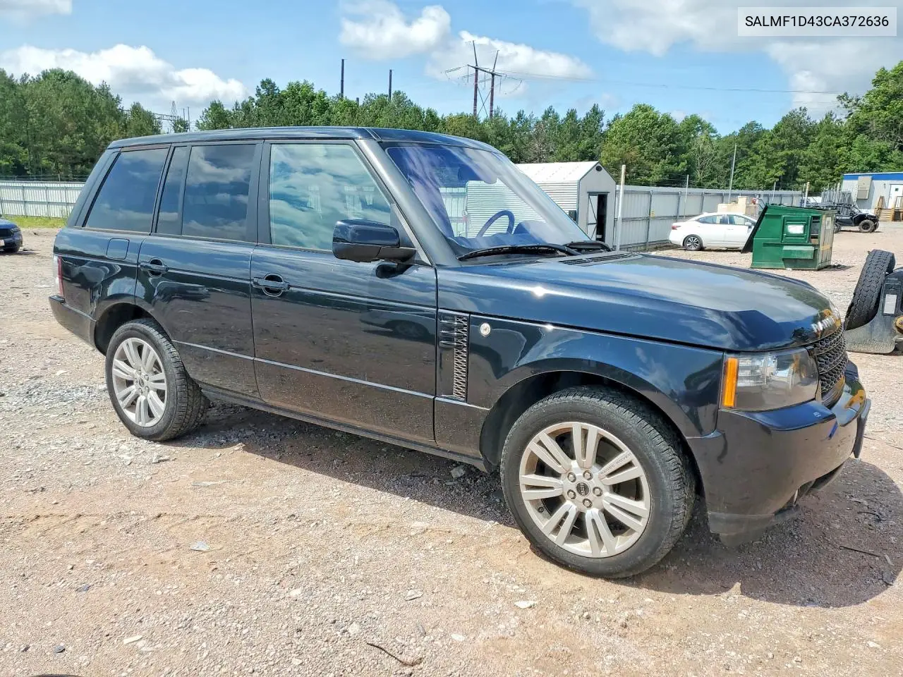 2012 Land Rover Range Rover Hse Luxury VIN: SALMF1D43CA372636 Lot: 58952986