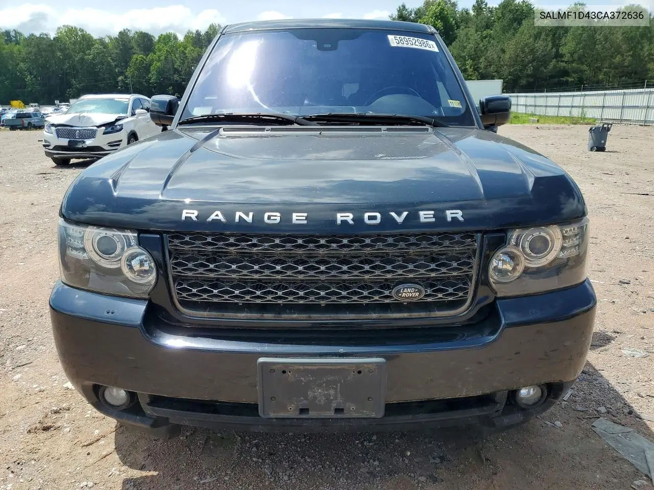 2012 Land Rover Range Rover Hse Luxury VIN: SALMF1D43CA372636 Lot: 58952986