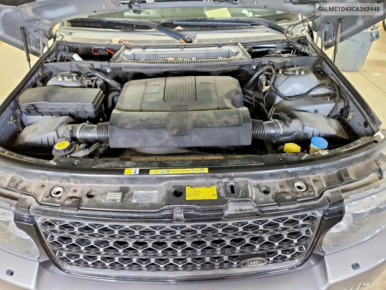2012 Land Rover Range Rover Hse VIN: SALME1D43CA362448 Lot: 59013796