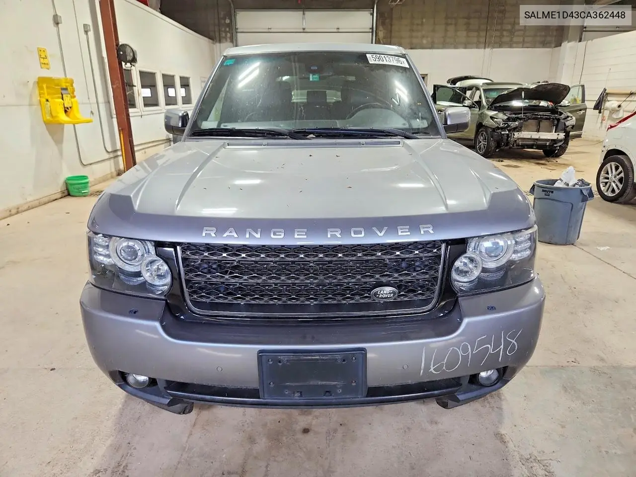 2012 Land Rover Range Rover Hse VIN: SALME1D43CA362448 Lot: 59013796