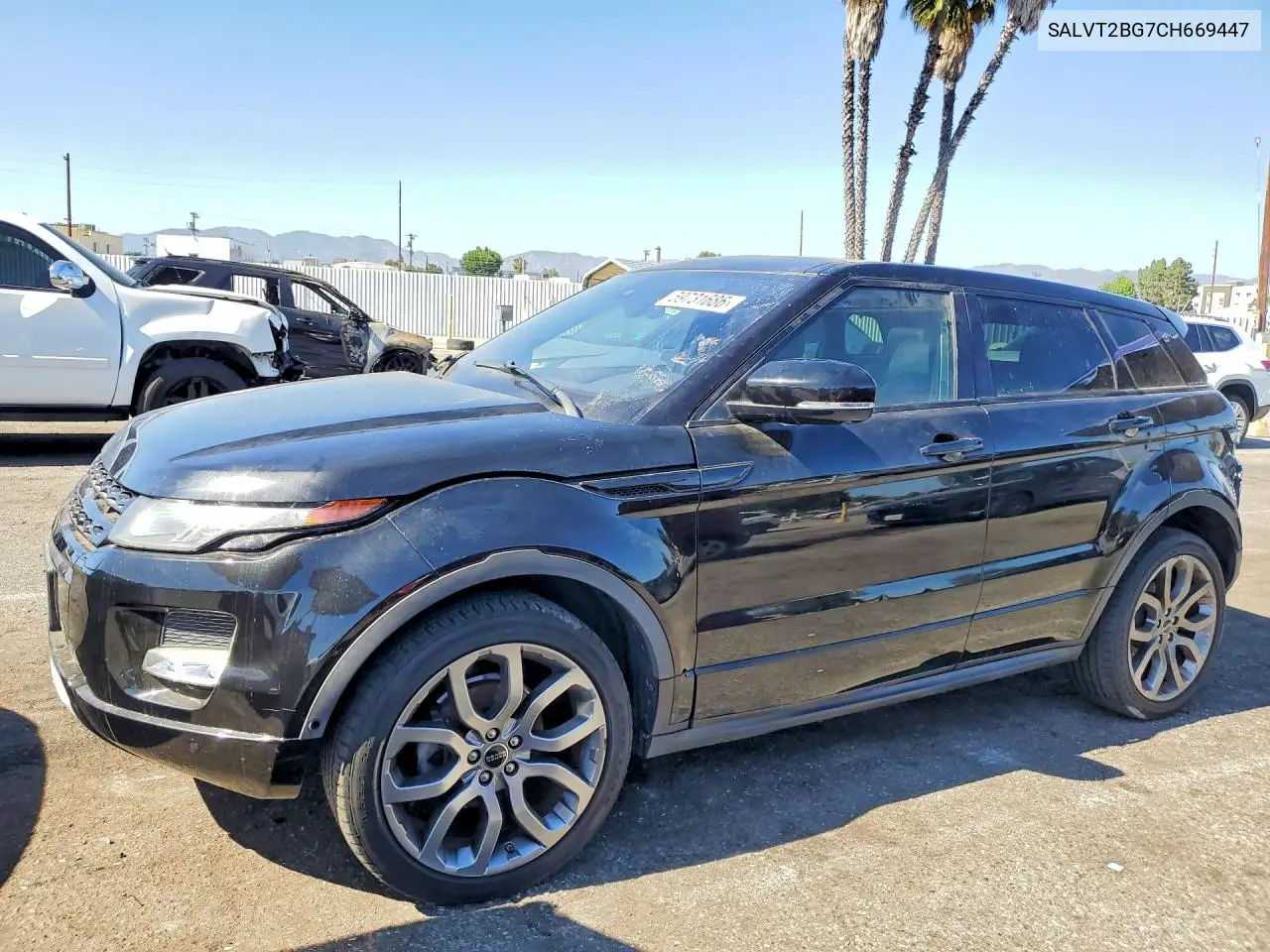 2012 Land Rover Range Rover Evoque Dynamic Premium VIN: SALVT2BG7CH669447 Lot: 59731686