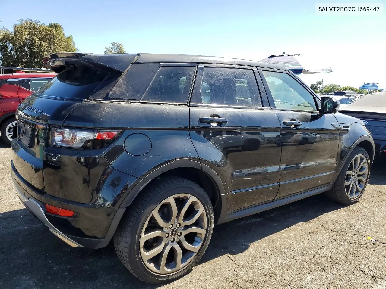 2012 Land Rover Range Rover Evoque Dynamic Premium VIN: SALVT2BG7CH669447 Lot: 59731686