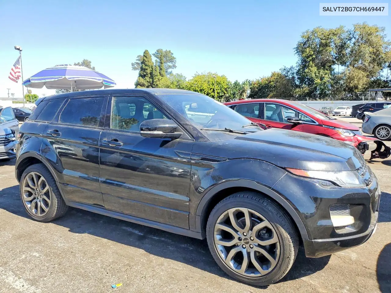 2012 Land Rover Range Rover Evoque Dynamic Premium VIN: SALVT2BG7CH669447 Lot: 59731686