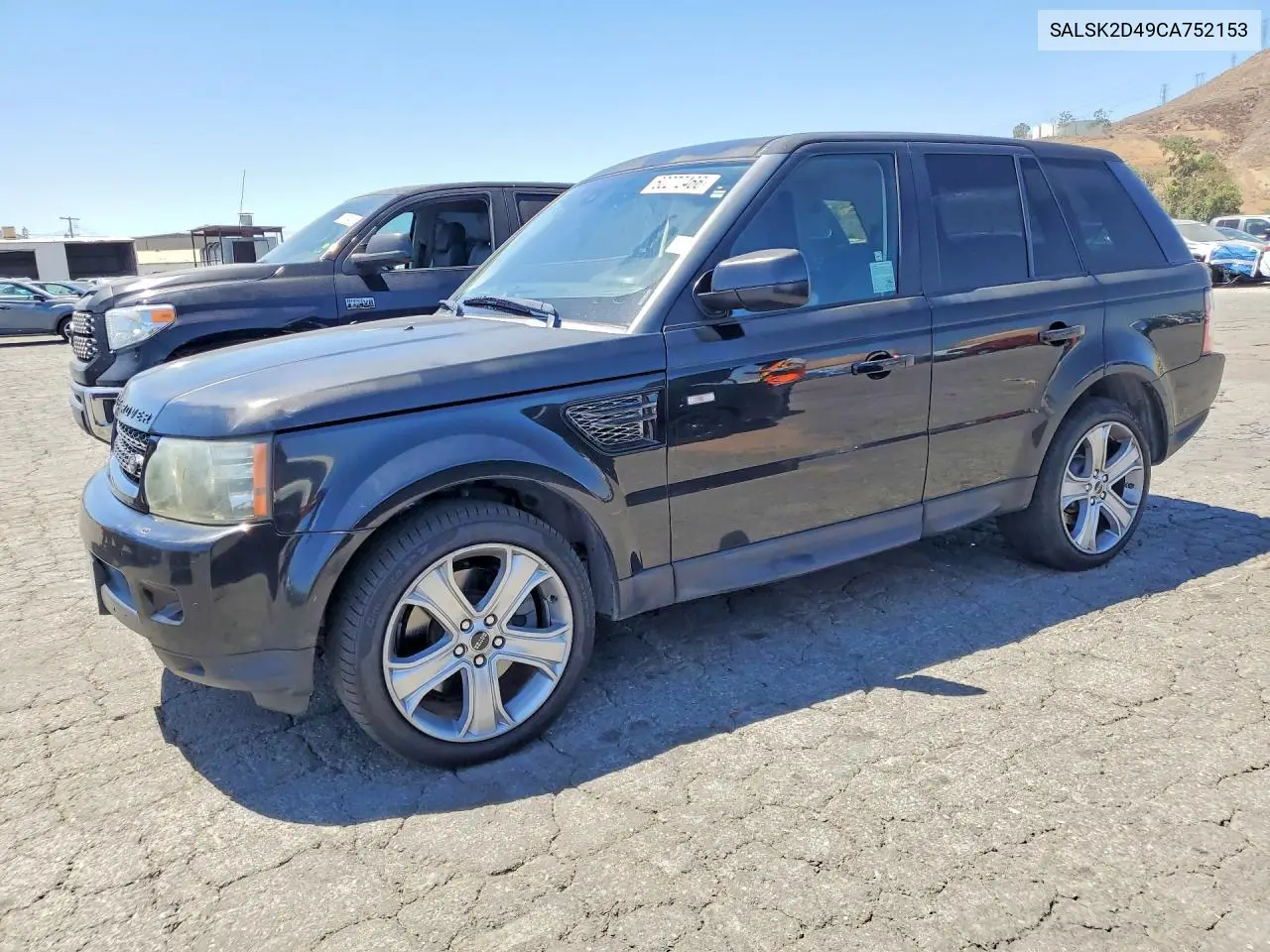 2012 Land Rover Range Rover Sport Hse Luxury VIN: SALSK2D49CA752153 Lot: 60272466