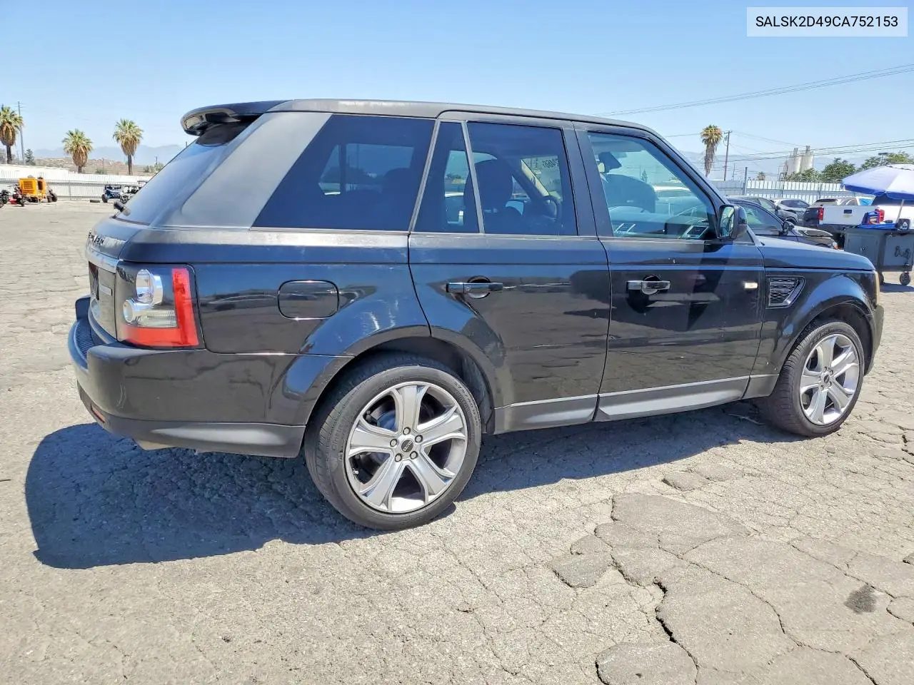 2012 Land Rover Range Rover Sport Hse Luxury VIN: SALSK2D49CA752153 Lot: 60272466