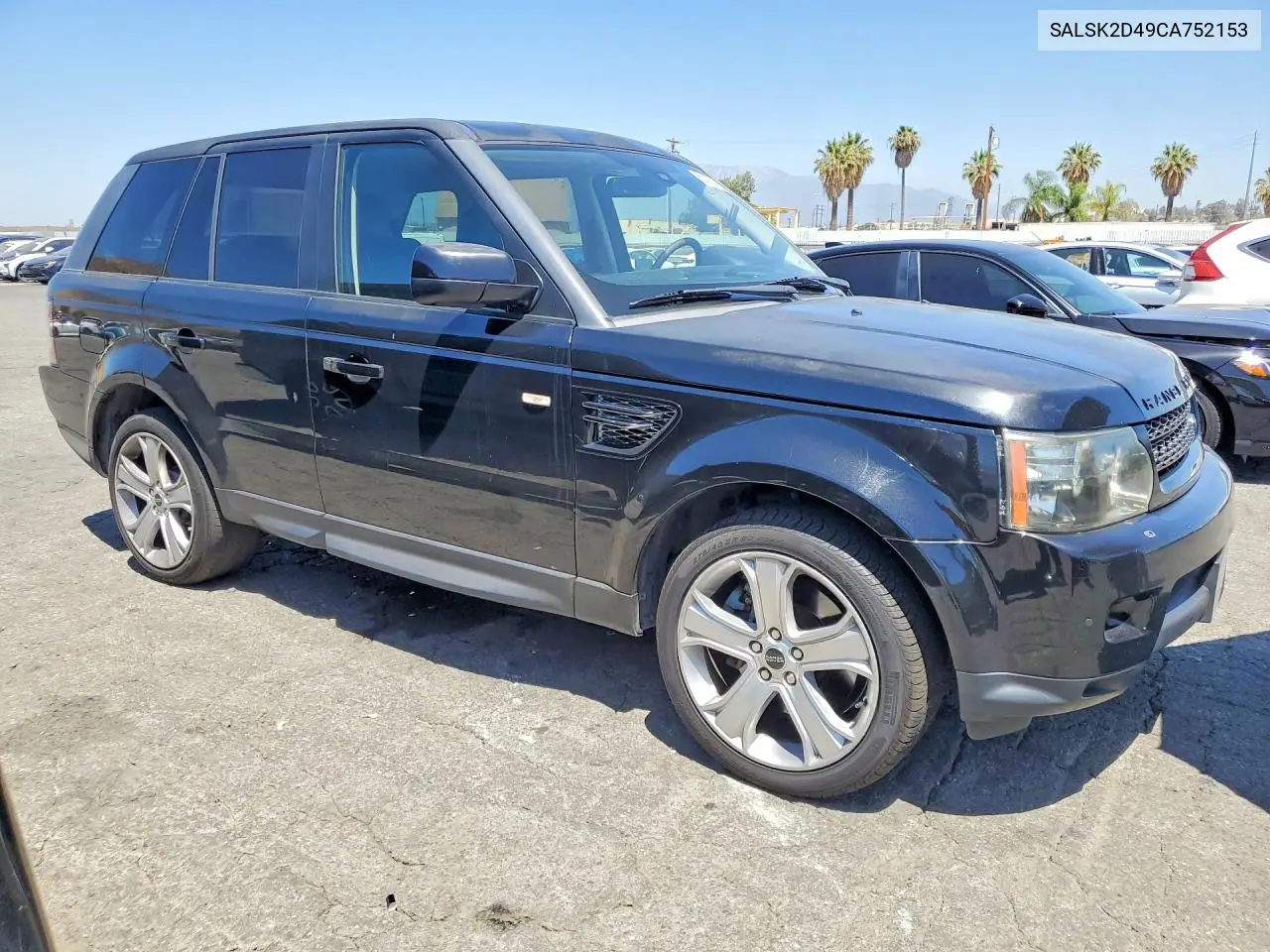 2012 Land Rover Range Rover Sport Hse Luxury VIN: SALSK2D49CA752153 Lot: 60272466