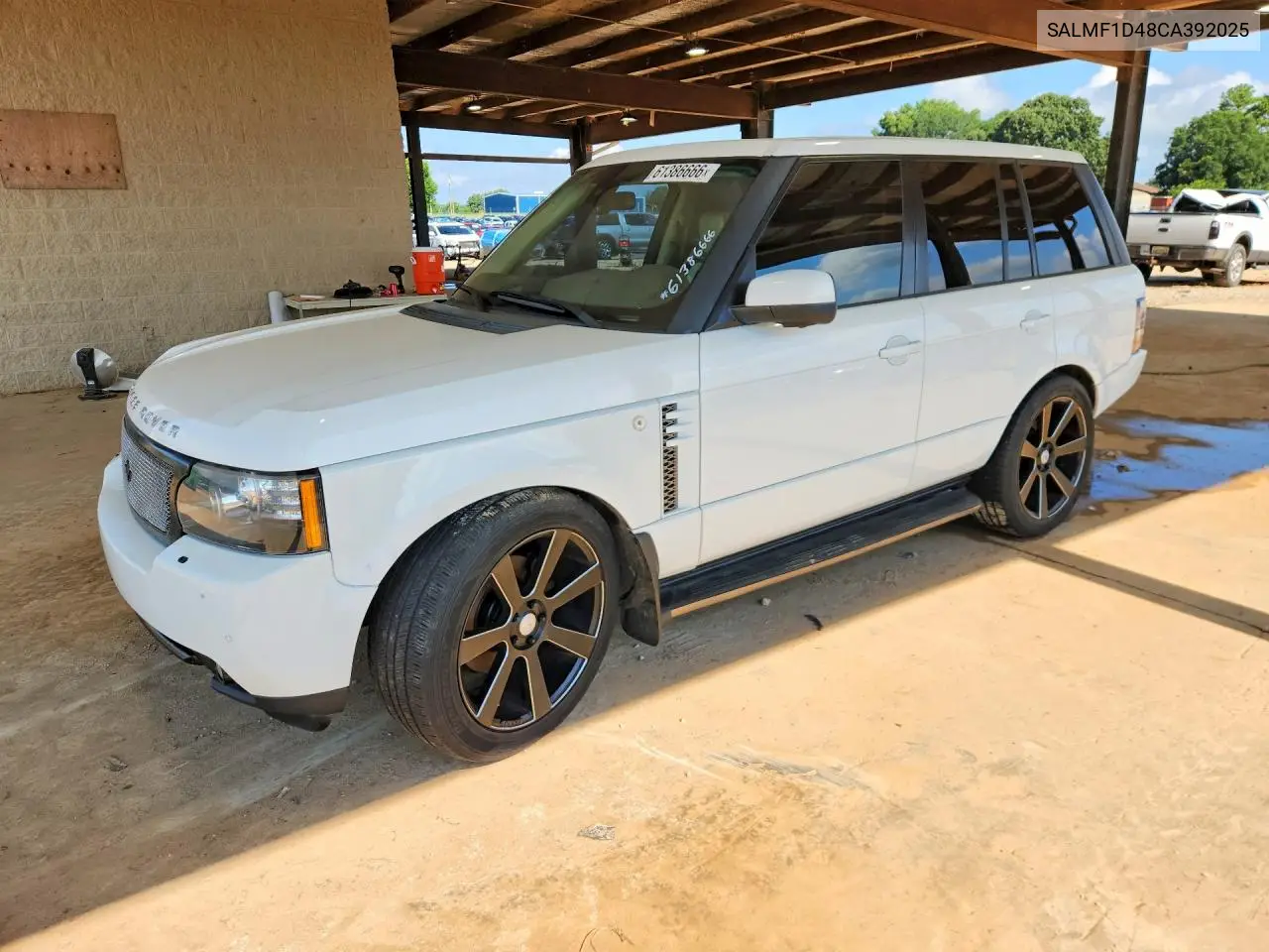 2012 Land Rover Range Rover Hse Luxury VIN: SALMF1D48CA392025 Lot: 61386666