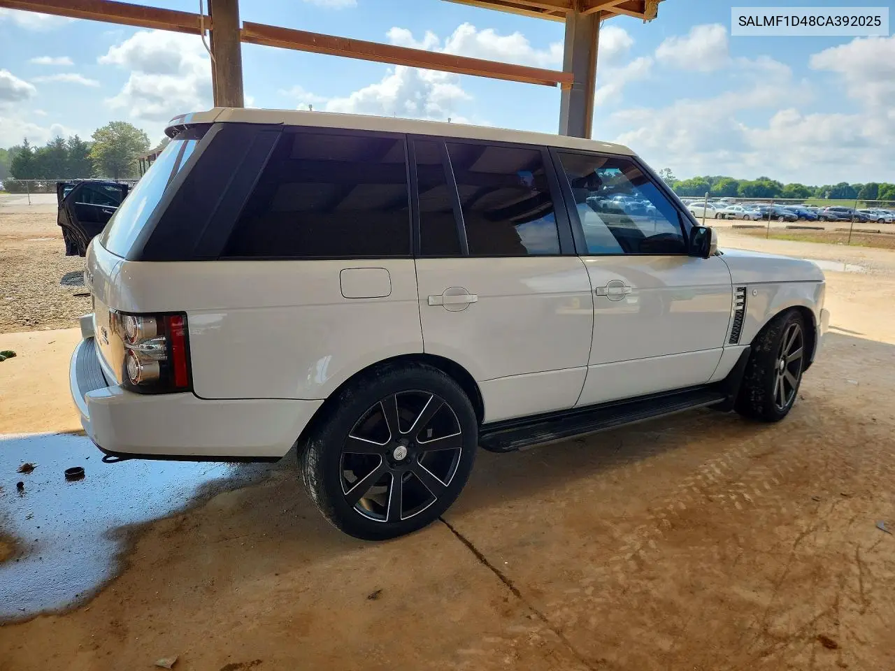 2012 Land Rover Range Rover Hse Luxury VIN: SALMF1D48CA392025 Lot: 61386666