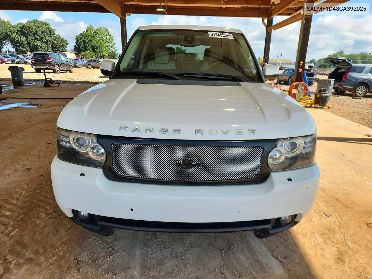2012 Land Rover Range Rover Hse Luxury VIN: SALMF1D48CA392025 Lot: 61386666