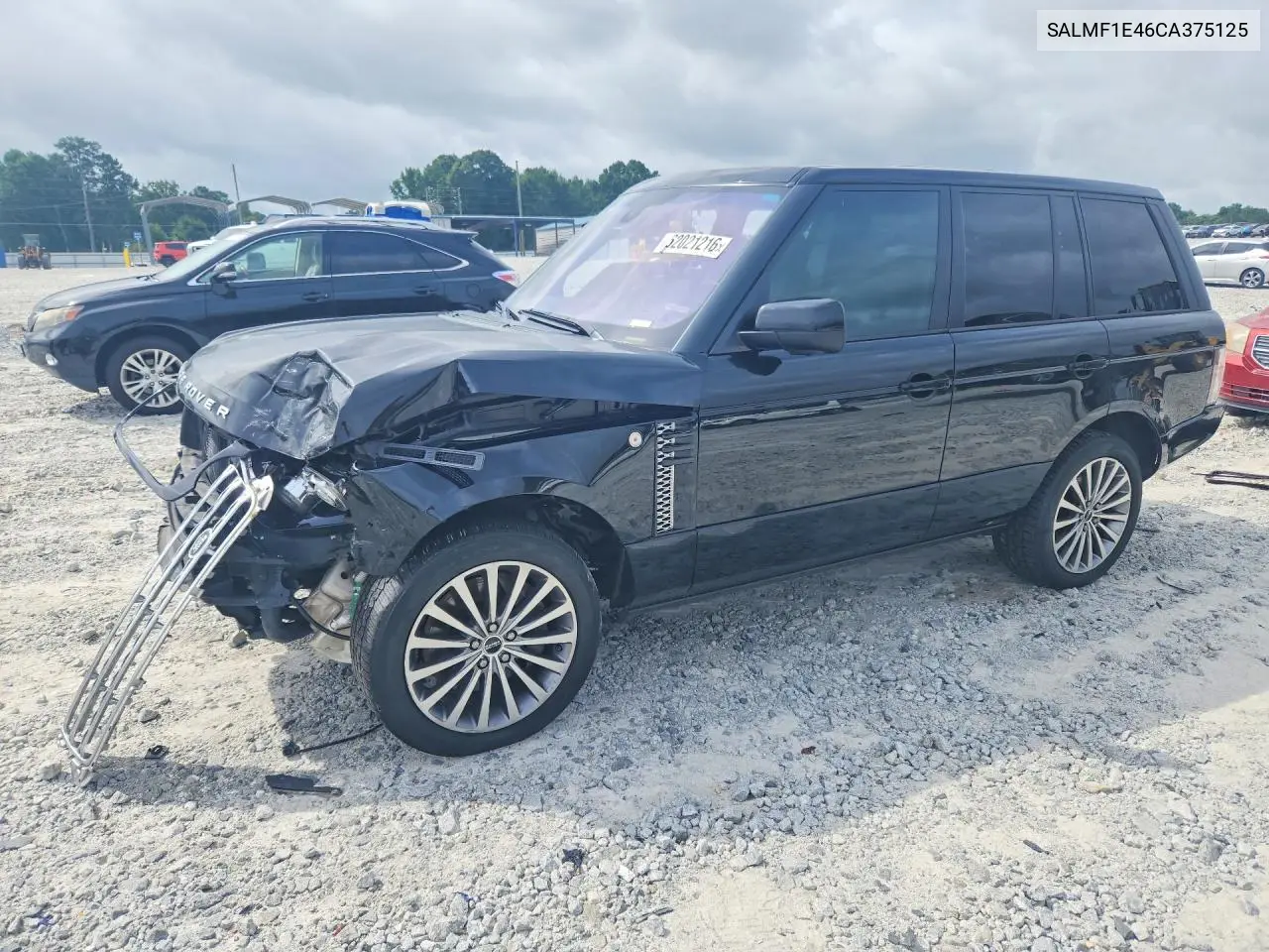 2012 Land Rover Range Rover Hse Luxury VIN: SALMF1E46CA375125 Lot: 62021216