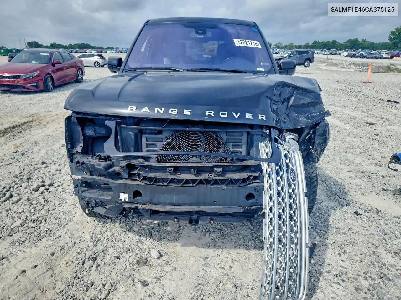 2012 Land Rover Range Rover Hse Luxury VIN: SALMF1E46CA375125 Lot: 62021216