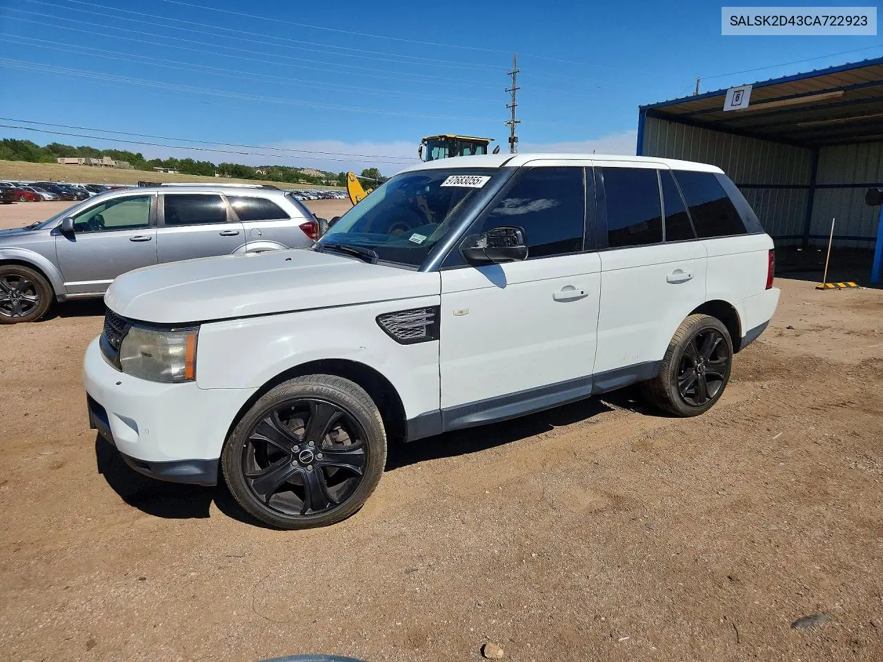 2012 Land Rover Range Rover Sport Hse Luxury VIN: SALSK2D43CA722923 Lot: 97683055