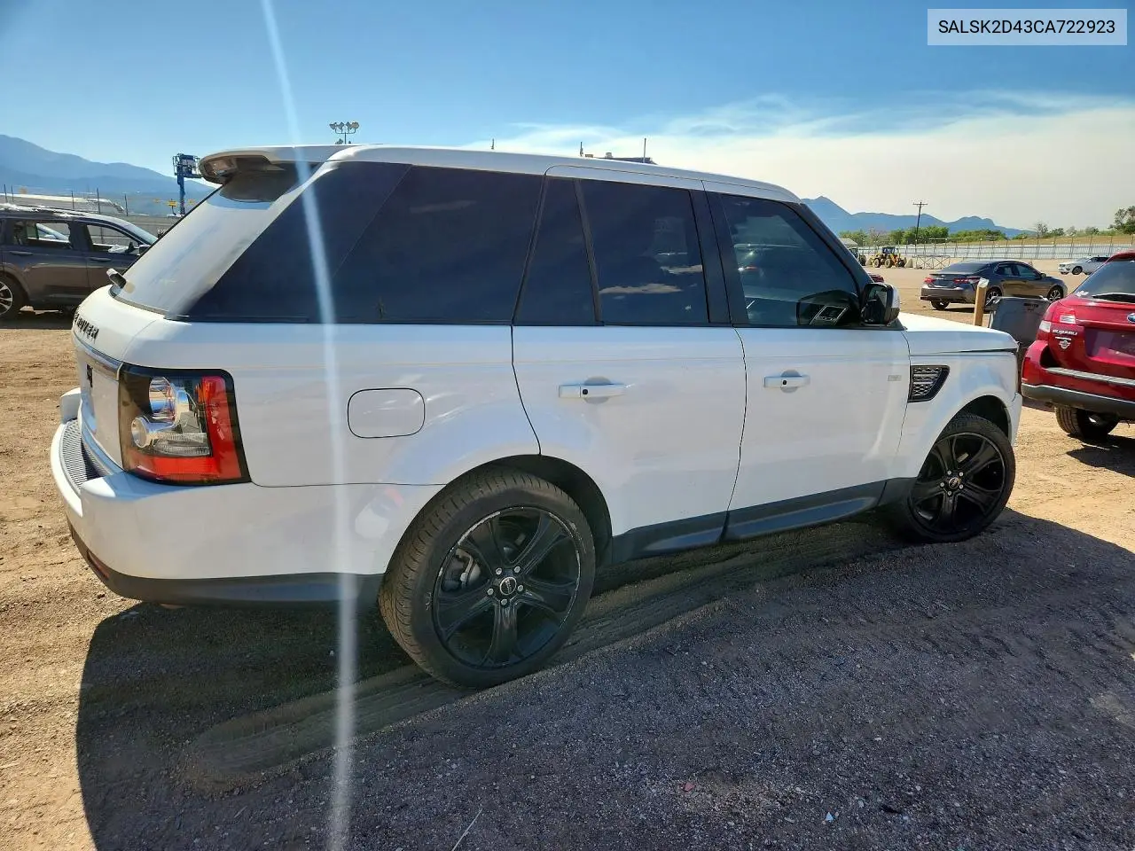 2012 Land Rover Range Rover Sport Hse Luxury VIN: SALSK2D43CA722923 Lot: 97683055