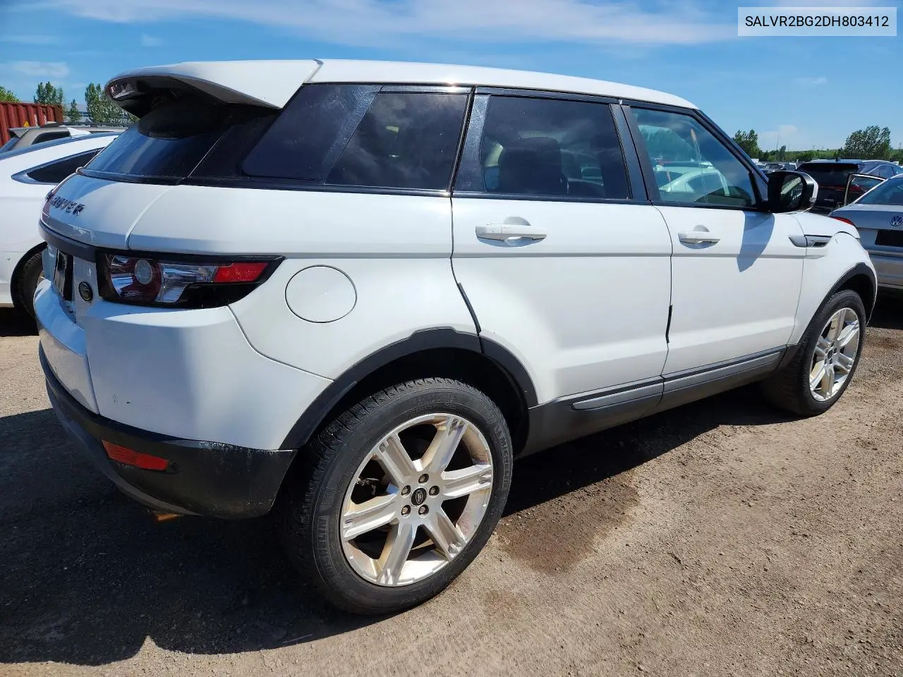 2013 Land Rover Range Rover Evoque Pure Premium VIN: SALVR2BG2DH803412 Lot: 56585136