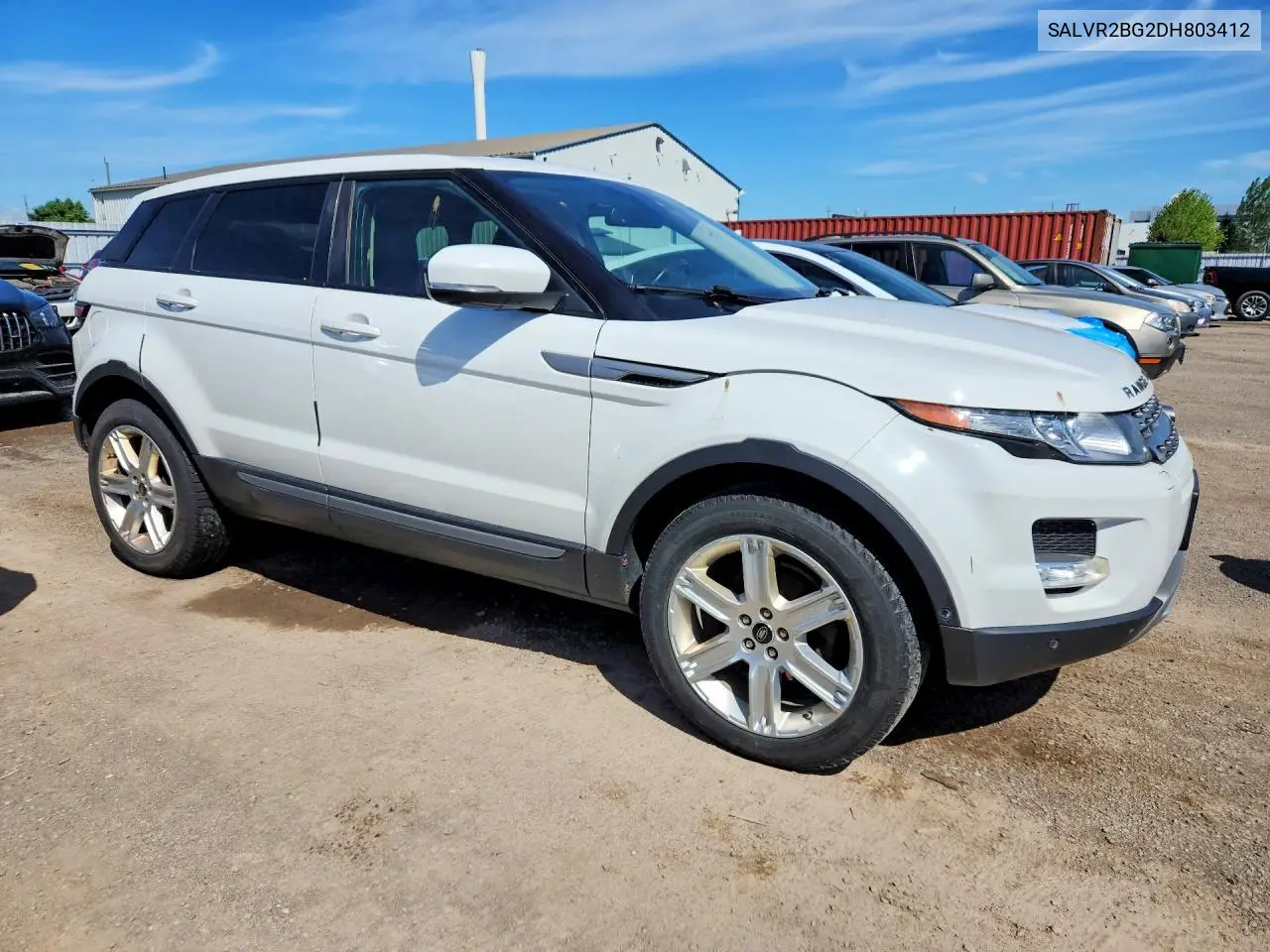 2013 Land Rover Range Rover Evoque Pure Premium VIN: SALVR2BG2DH803412 Lot: 56585136