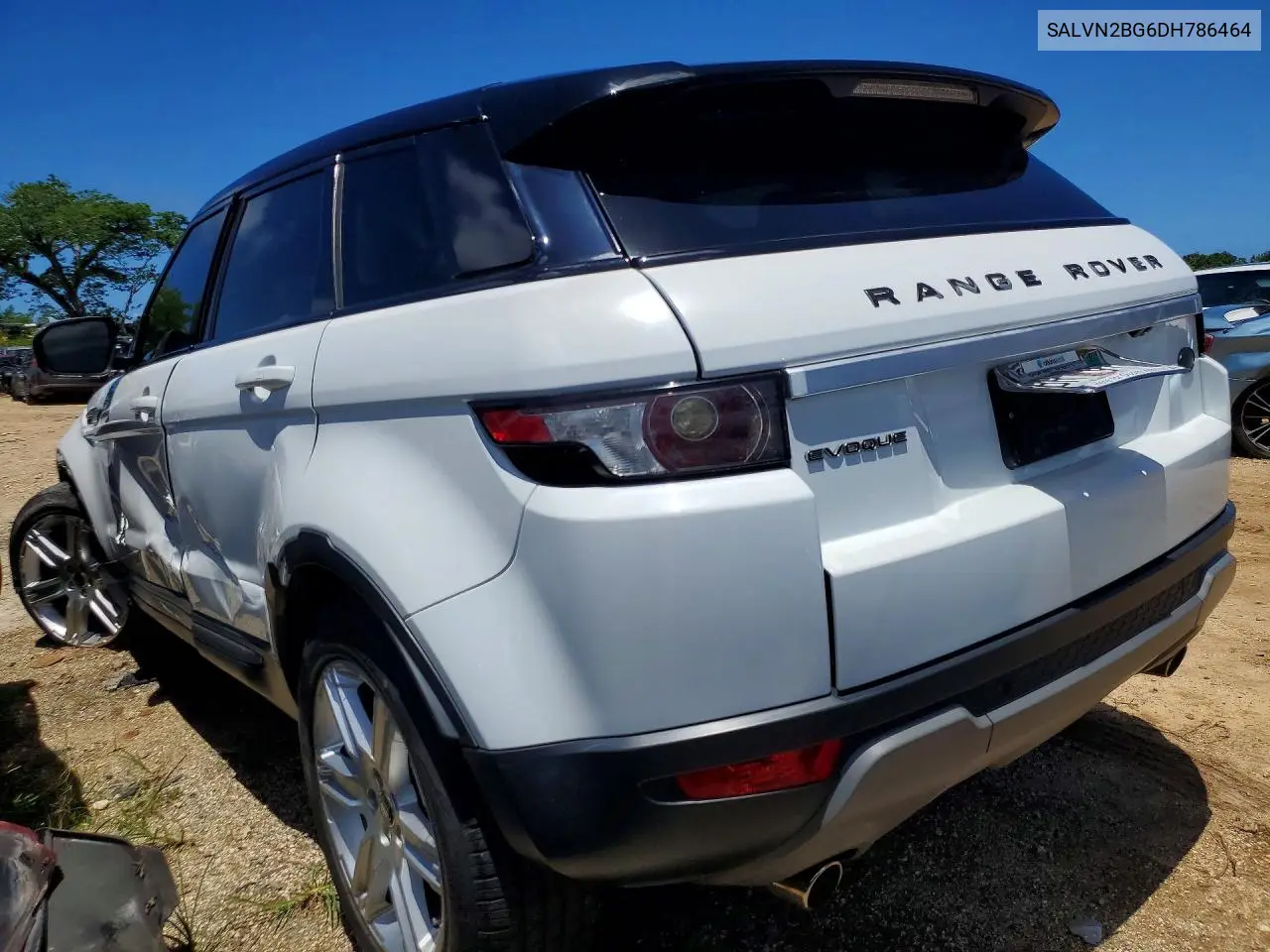 2013 Land Rover Range Rover Evoque Pure VIN: SALVN2BG6DH786464 Lot: 56651936
