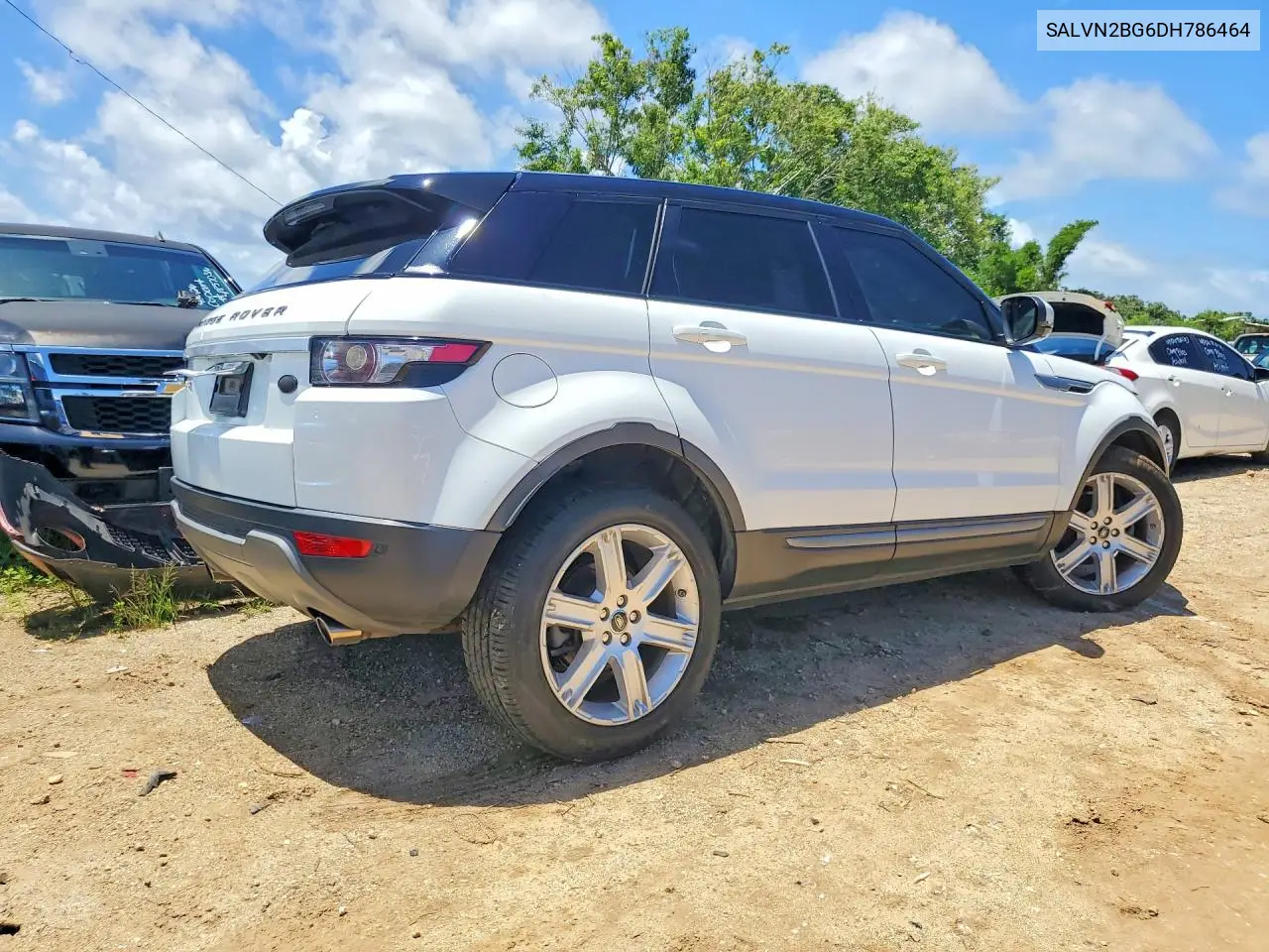 2013 Land Rover Range Rover Evoque Pure VIN: SALVN2BG6DH786464 Lot: 56651936