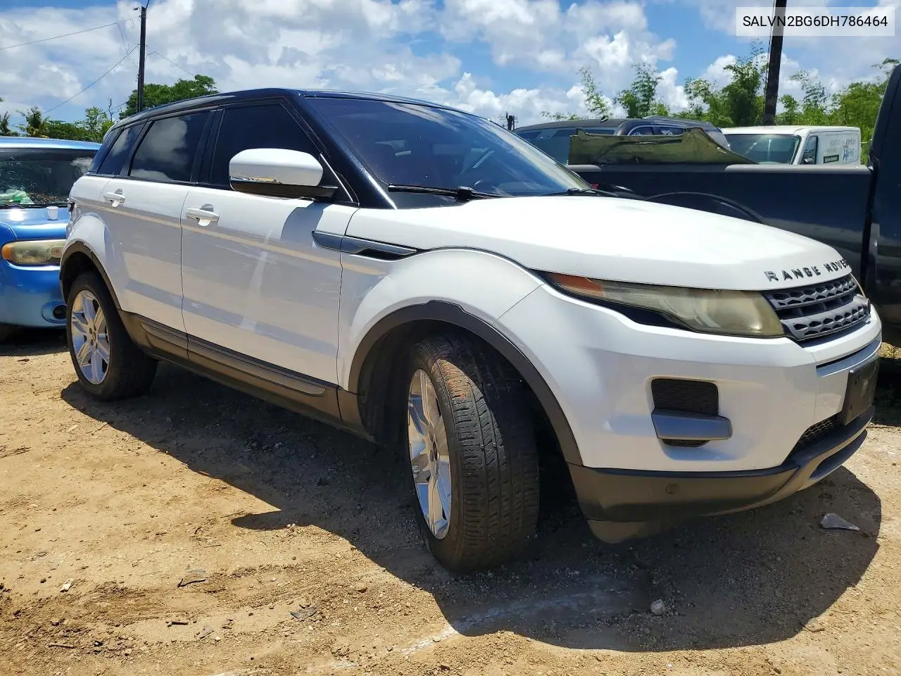 2013 Land Rover Range Rover Evoque Pure VIN: SALVN2BG6DH786464 Lot: 56651936