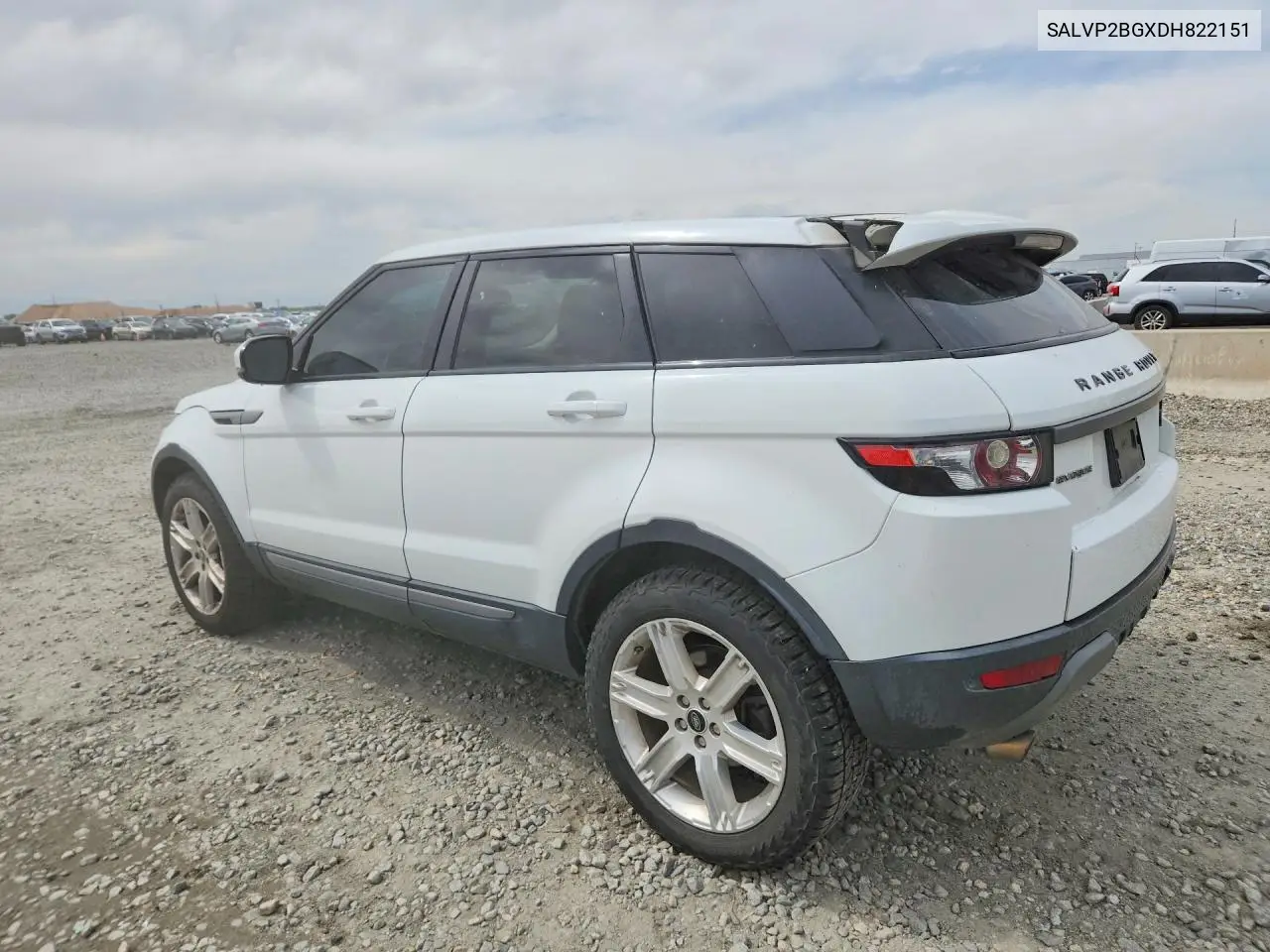 2013 Land Rover Range Rover Evoque Pure Plus VIN: SALVP2BGXDH822151 Lot: 56740236