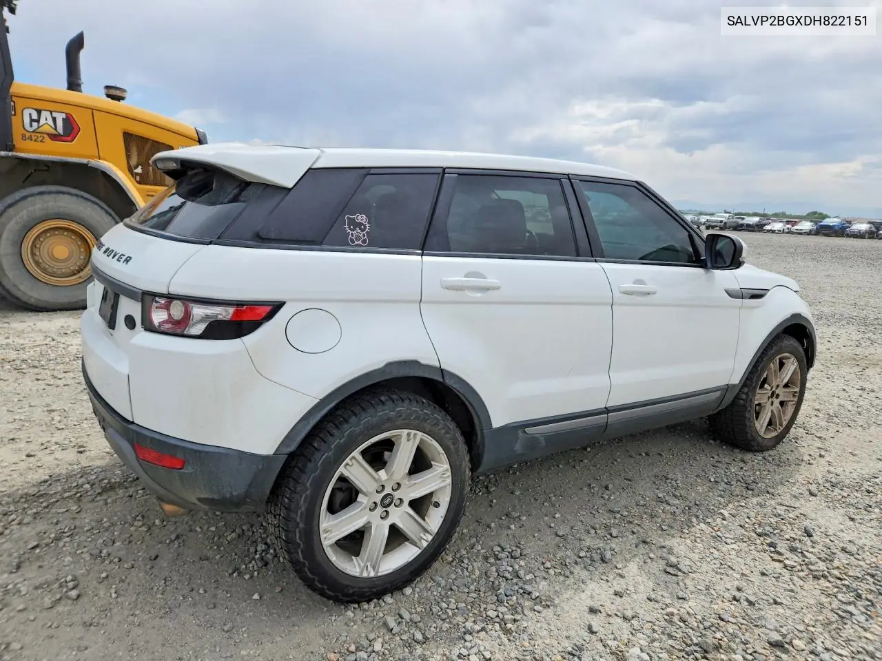 2013 Land Rover Range Rover Evoque Pure Plus VIN: SALVP2BGXDH822151 Lot: 56740236